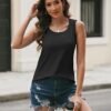 AUTOMET Women’s Casual Flowy Tank Top