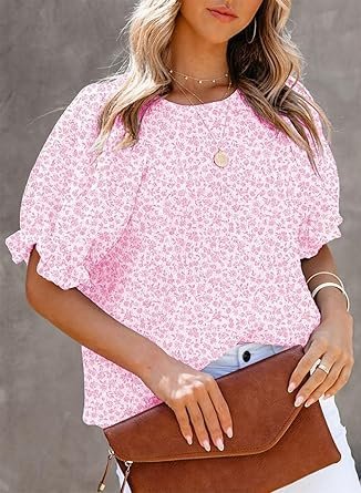 Dokotoo Women's Floral Blouse