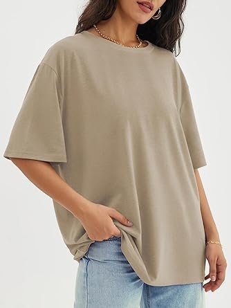ATHMILE Women's Oversized Tee