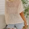 71NOZokvPrL._AC_SY445_.jpg Dokotoo Women's Summer Crochet Sweater