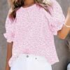 Dokotoo Women's Floral Blouse