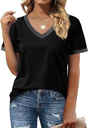 71uHrJn8Z0L._AC_SY445_.jpg Geifa Women's Casual T-Shirts