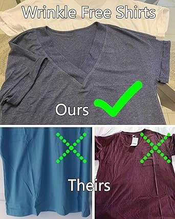 T-Shirts Short Sleeve V-Neck Tees