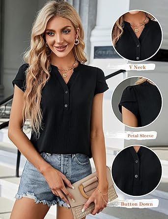 Stylish Women's Button Down Shirt