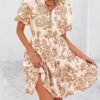 BTFBM Women Summer Floral Short Dress